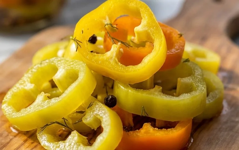 Quick Pickled Banana Peppers