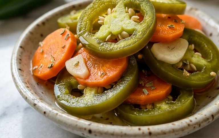 Homemade Pickled Jalapeños