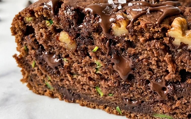 Healthy Chocolate Zucchini Bread