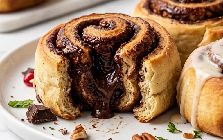 Chocolate Cinnamon Rolls